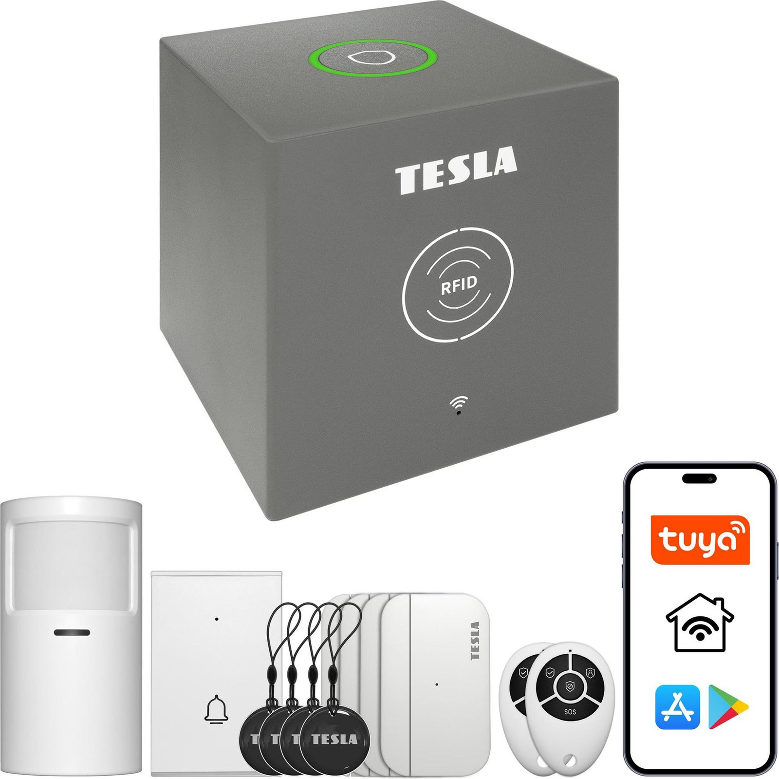 Tesla SecureQ i13 Slim Beveiligingssysteem met Wi-Fi