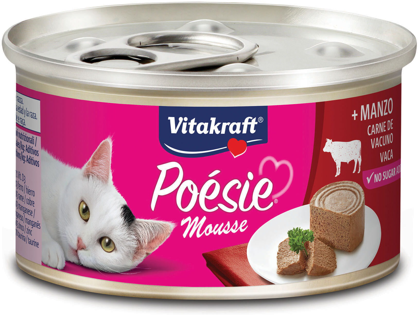 Vitakraft Italia Spa Vitakraft Poe Mou Manzo 85g