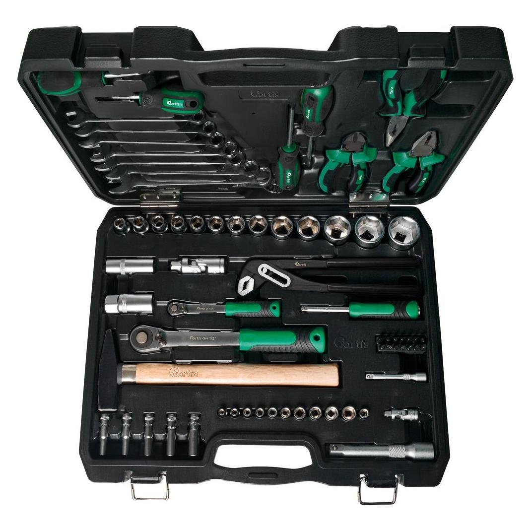 Magni Werkzeugsortiment Universal 69-teilig im Koffer FORTIS (69 Teile) (4063726033413)