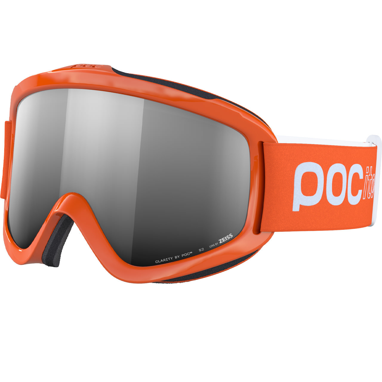 POCito Iris fluorescent orange/partly sunny silver