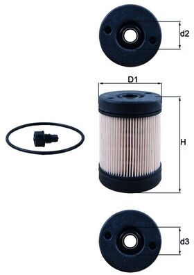Mahle Harnstofffilter Ux 2d Für Volvo Iveco Renault Trucks