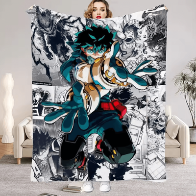 Inspire Curations My Hero Academia Anime Flannel Throw Blanket 7 130x150cm