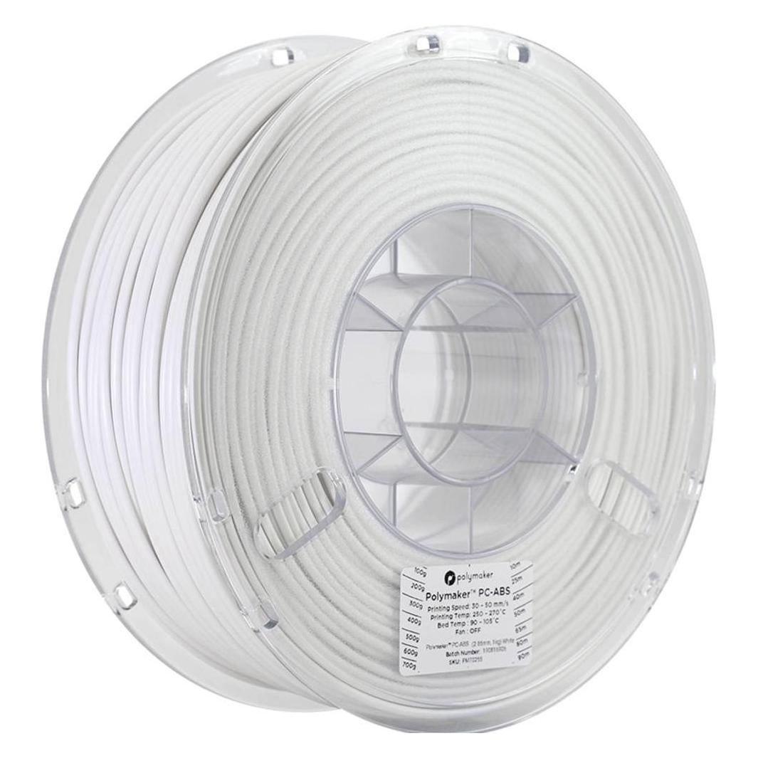 Polymaker PC-ABS Weiss 2,85 mm 1.000 g (ABS, 1000 g, 2.85 mm) (70255)