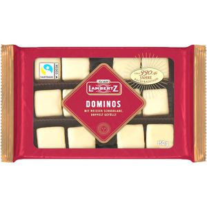 Lambertz Dominosteine weiße Schokolade, 150g