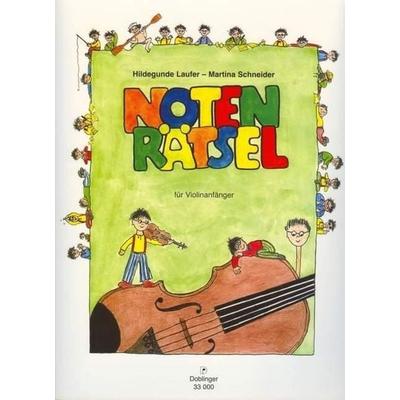 Notenrätsel für Violinanfänger 6 -