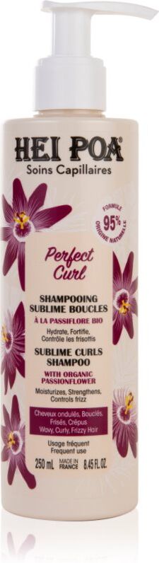 Hei Poa Perfect Curl shampoing pour cheveux bouclés et frisés 250 ml