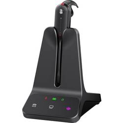 Yealink WH63 E2 UC In Ear Headset DECT Schwarz Mikrofon-Rauschunterdrückung Touch-Steuerung Telefon 1208712