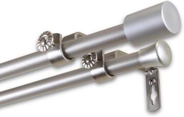 InStyleDesign Angela 5/8-inch Adjustable Double Curtain Rod