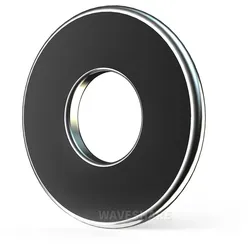 Waveshare Magnetischer Ringhalter für Monitor, Displays & Smartphones, selbstklebende Metallplatte