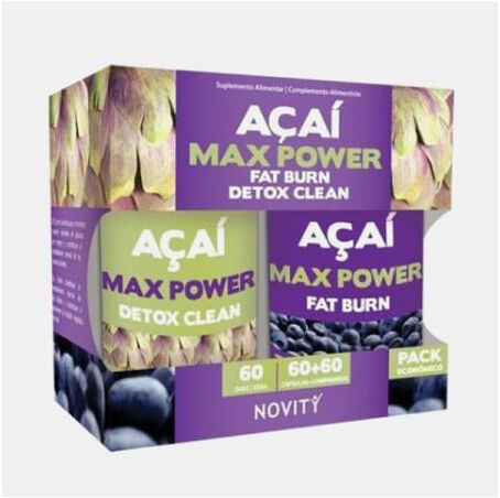 NOVITY ACAI MAX POWER 60+60 COMPRIMIDOS
