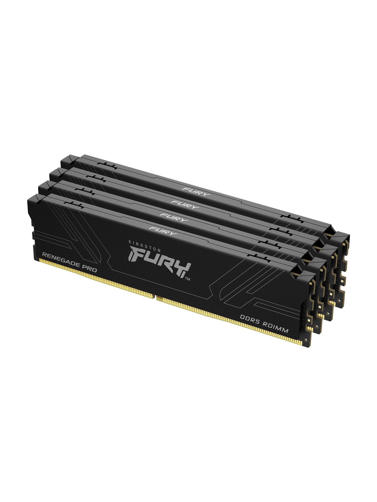 Kingston FURY Renegade PRO DDR5-7600 - 64GB - CL38 - Quad Channel (4 pcs) - AMD EXPO & Intel EXPO - Schwarz