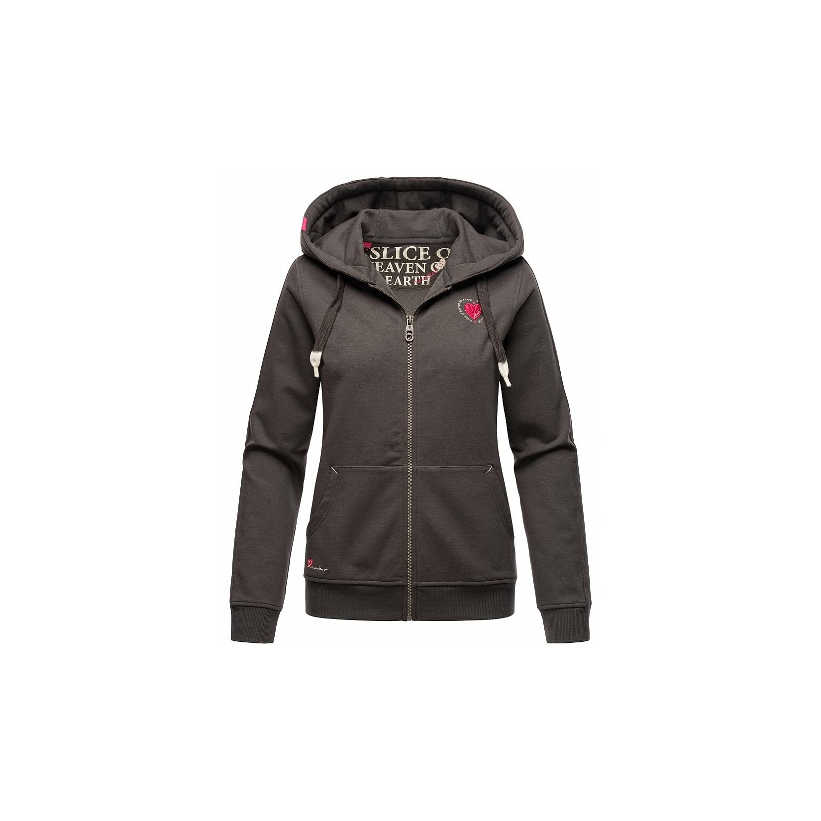 NAVAHOO Damen Kapuzensweatshirt Hoodie mit Kapuze & Dicken Tunnelzugkordeln Cremetörtchen