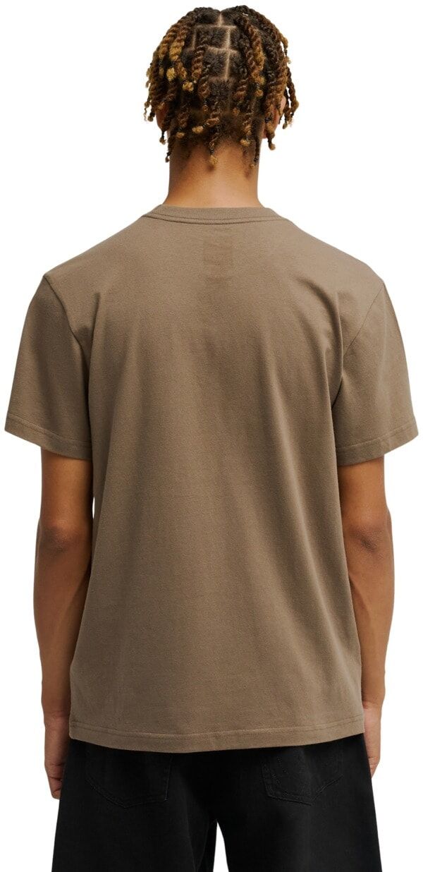 T-Shirt DC SHOES "DC Star", Herren, Gr. L, braun (morel), Obermaterial: 75% Baumwolle, 25% Baumwolle., Shirts T-Shirt morel L