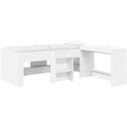 vidaXL, Bett, Bettgestell Combo (90 x 200 cm)