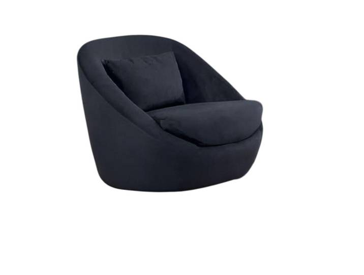 JVmoebel Loungesessel Blauer Lounge Sessel mit ergonomischer Polsterung für Komfort (Packung, 1-St., Moderner blauer Loungesessel), Made in Europe