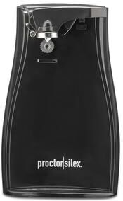 Proctor Silex Power Opener Can Opener, Black, 75217PS