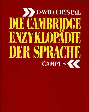 David Crystal - Die Cambridge Enzyklopädie der Sprache - Preis vom 11.10.2026 03:10:56 h