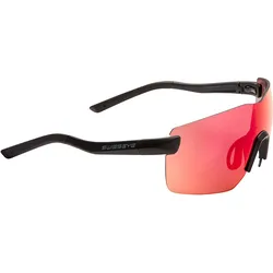 Swiss Eye, Unisex, Sportbrille, Wave (Black, smoke red Revo), Rot, Schwarz