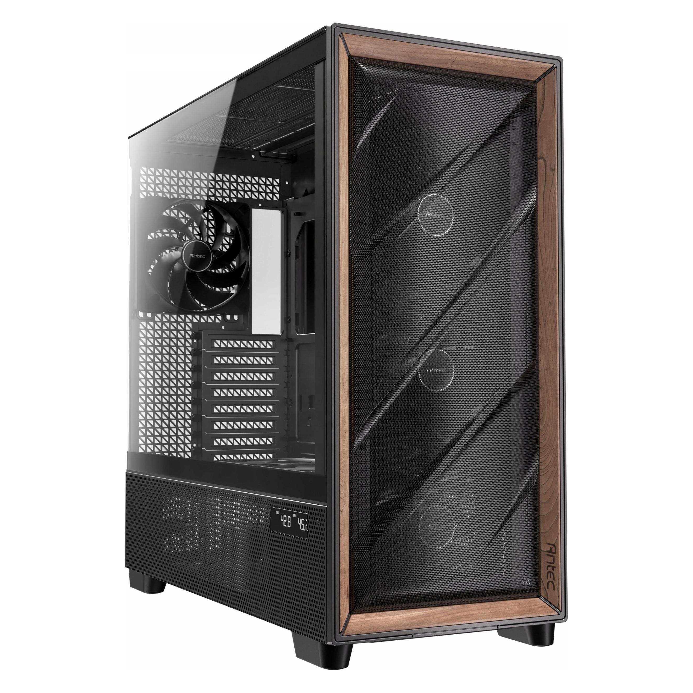 Antec Geh FLUX PRO Midi Tower schwarz retail (ATX, E-ATX, ITX, mATX) (0-761345-10154-7)