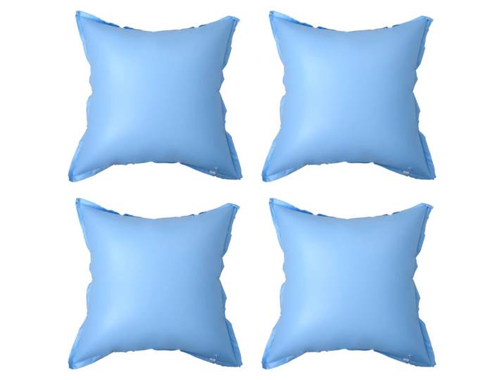 vidaXL Poolkissen Aufblasbare Für Aufstellpools 4er Set Pvc, Blau, Kunststoff, 119x60x110 cm, Freizeit & Co, Pools & Wasserspaß, Poolzubehör