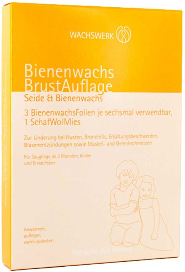 Bienenwachs Brustauflage Schaf/Woll/Vlies Wachswerk