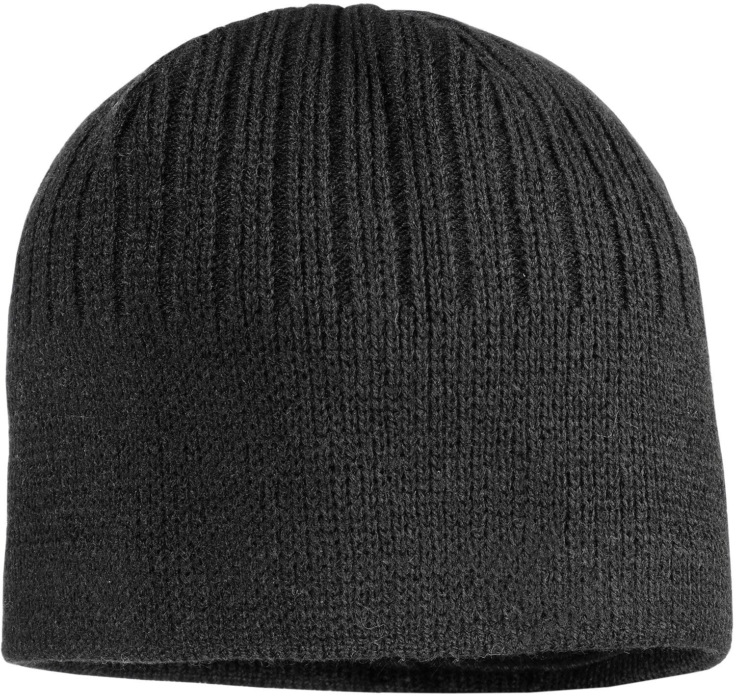 Strickmütze CAPO, Herren, schwarz, Strick, Wollmischung, Mützen Strickmütze, Wintermütze,Beanie, Wollmischung