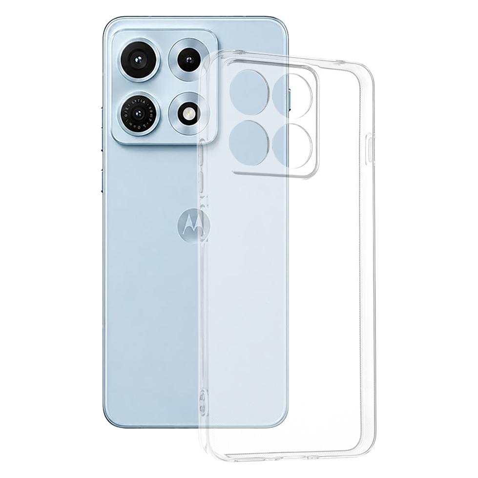 Techsuit - Clear Silicone - Motorola Edge 70 Max - Transparent (Motorola Edge 70) (72711437)