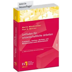 Leitfaden fr wissenschaftliche Arbeiten, Fachbücher von Martin Wördenweber, Paul R. Melcher