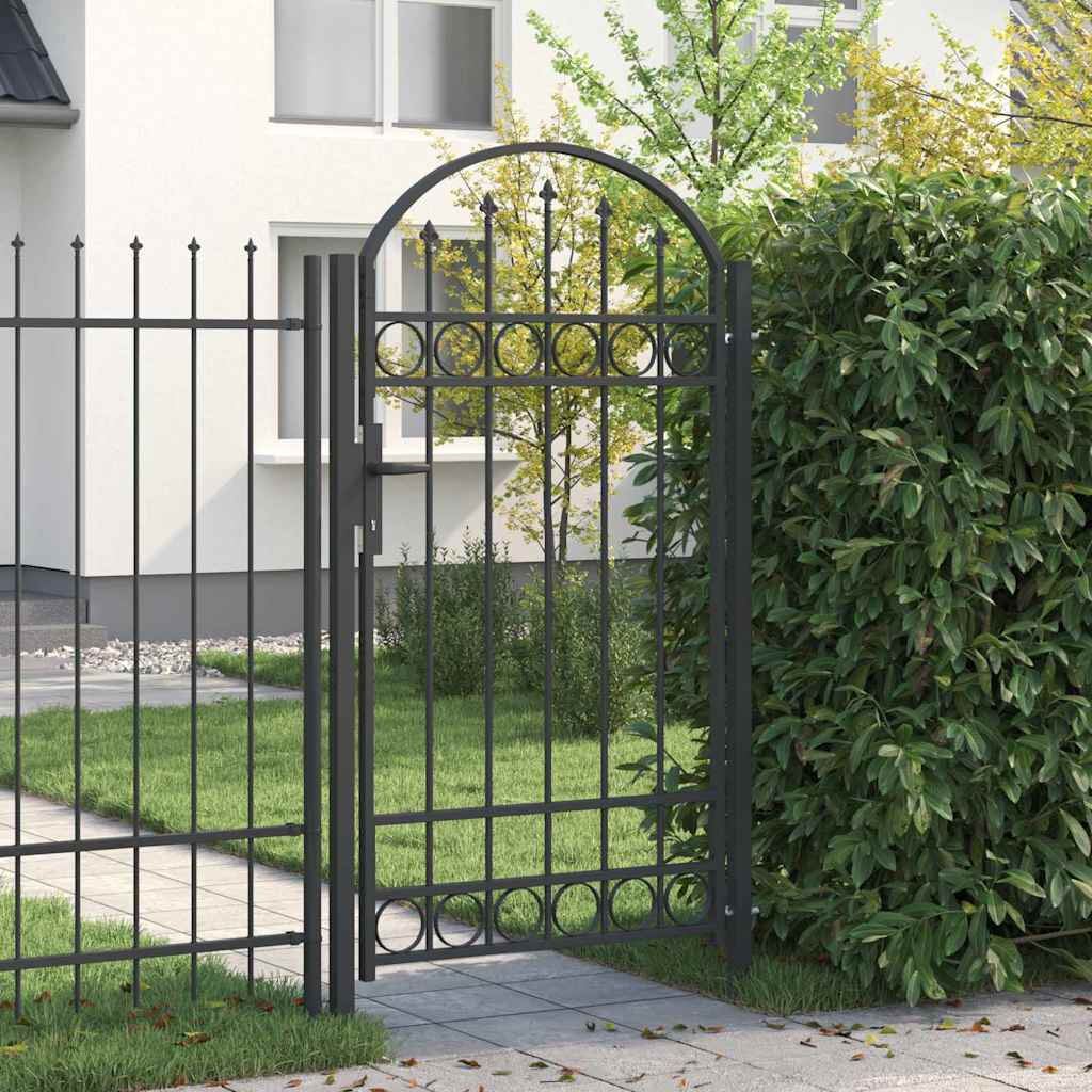 Ivy Bronx Gate with Gate in Grey Grey 100 x 175 cm
