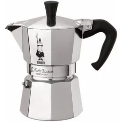 Bialetti Moka Express - silber - Aluminium - für 1 Tasse