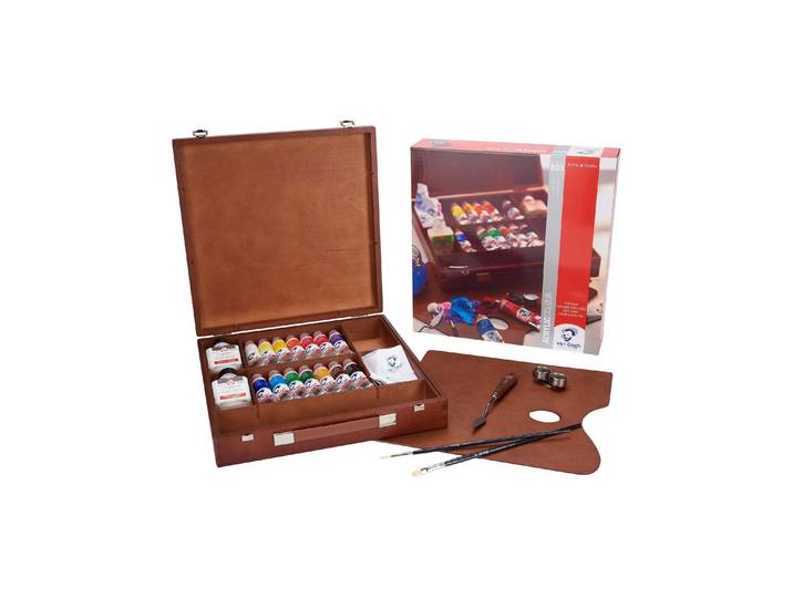 Acrylfarbe Van Gogh Inspiration Malkasten, 40 ml, Mehrfarbig , bunt (mehrfarbig), 40ml, Farben, Acrylfarbe
