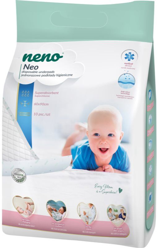 NENO Neo matelas à langer jetables 10 pcs