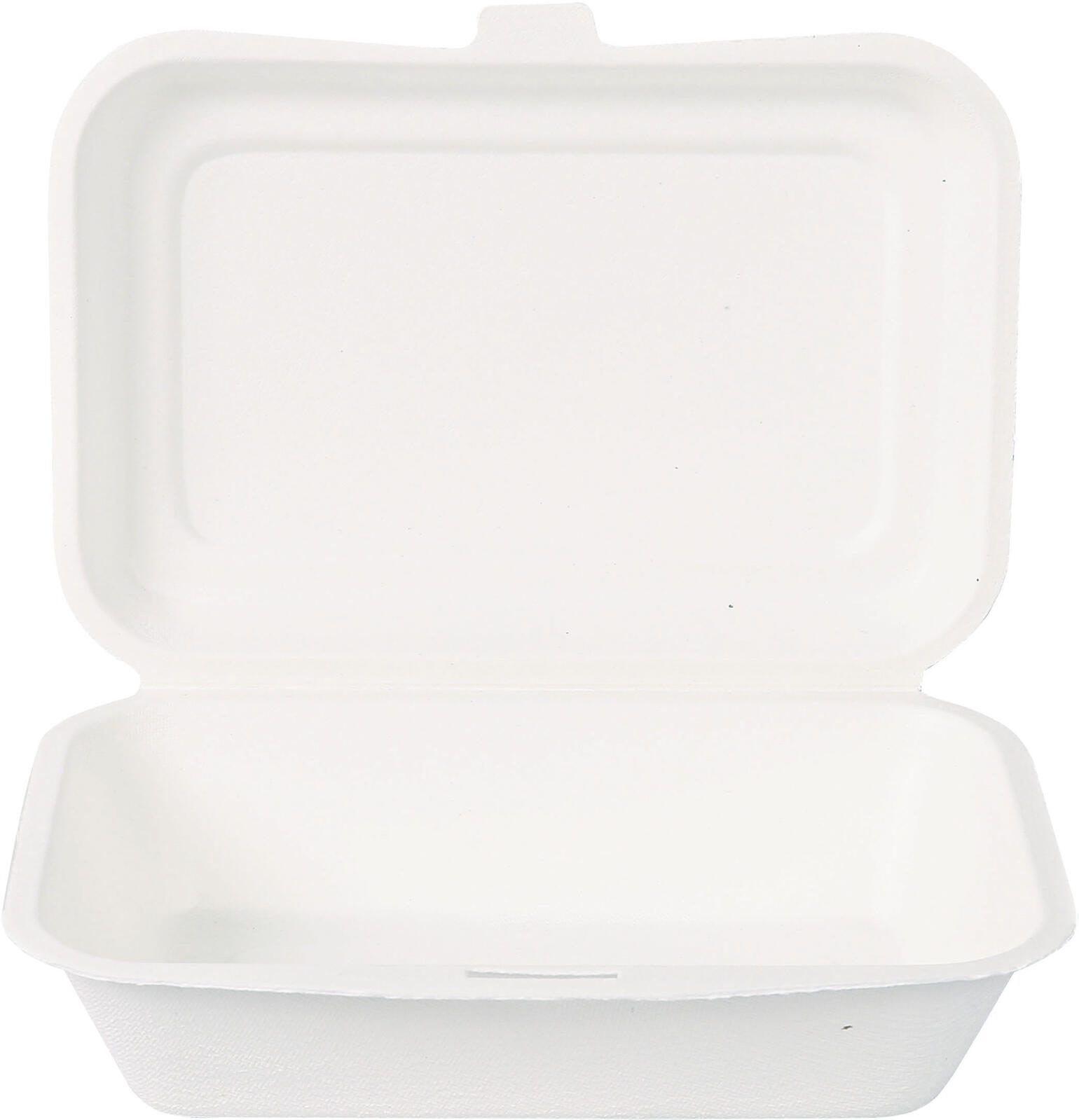 NATURE Star Single Einweg-Menüboxen weiß 41217