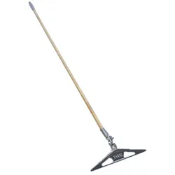 Anstreichgerät Schwammklammer Taski mit Holzstiel 40 cm zum Auftragen von Emulsionen, Wachsen usw.