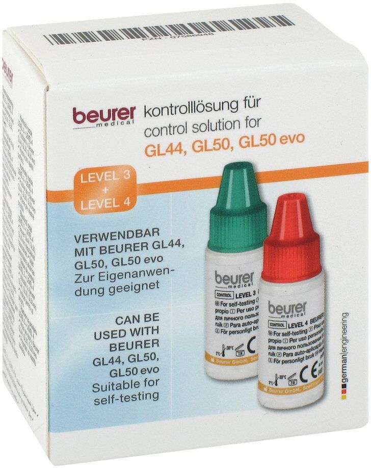 Beurer Gl44/gl50 Kontrolllösung Level 3+4 1stk