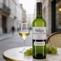 Château des Eyssards Bergerac Blanc 2024 - Weißwein trocken - Bergerac, Frankreich