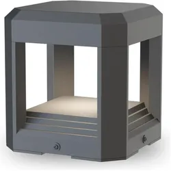 Maytoni, Gartenbeleuchtung, Royal Mile LED Gartenleuchte 13W 15x15cm mit Abstellfläche oben IP65 (330 lm, IP65)
