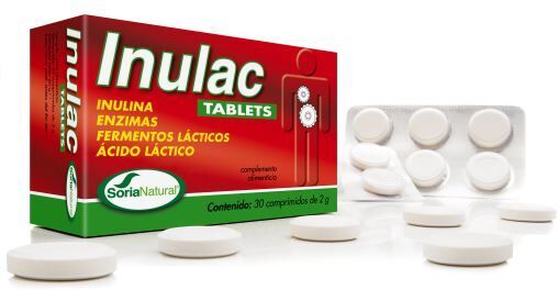 Soria Natural Inulac Tablets 30 Tablets