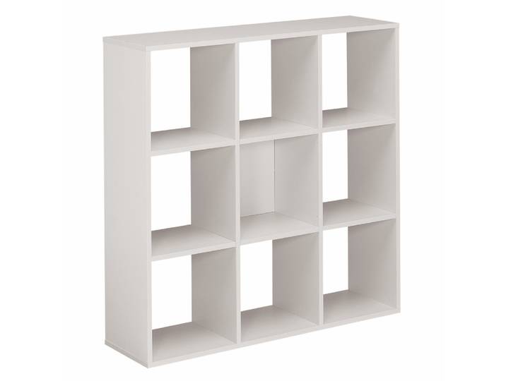 Bibliothèque multicases Color - 9 cases - Aluminium