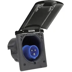 As - Schwabe, Netzstecker + Netzkupplung, CEE Caravan-Einspeisungsstecker
