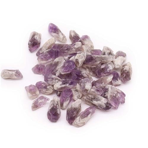 Amethist ruwe kristallen punten - 500 g