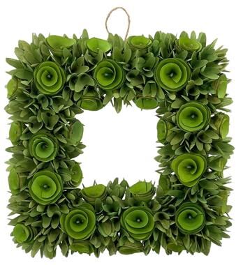 Galt International "Square Woodchip Wreath 19"""