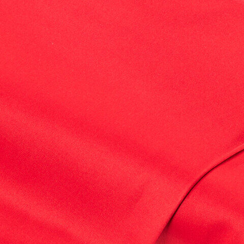 Baumwoll-Stretch-Satin, rot