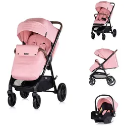 Chipolino, Kinderwagen, Kombikinderwagen Ultera 3 in 1 (0 Monate - 4 Jahre)