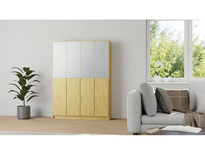 Buffetschrank mit Griffen Eiche