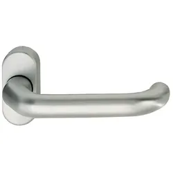 FSB, Türgriff + Türgarnitur, Feuerschutzdrückerlochteil 06 1146 Edelstahl 6204 Vierkant 9 mm (Türgriff)