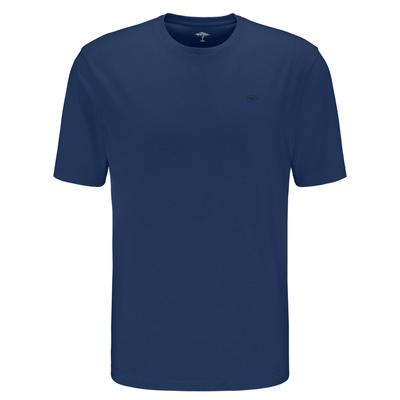 FYNCH-HATTON "FYNCH-HATTON Basic T-Shirt" Sommershirt in unifarben, mit Logostickerei