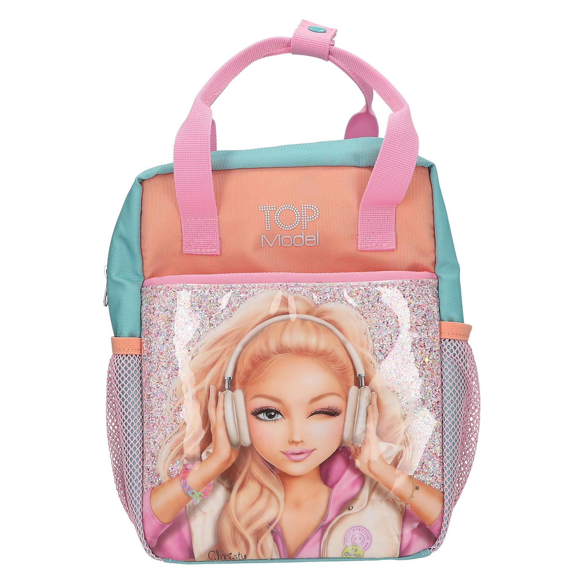Top Model Topmodel - TOPModel Backpack MUSIC - Pink, Apricot, Turquoise - Small (0414112)