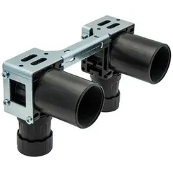 Uponor, Zubehör Sanitärinstallation, SMART AQUA PLUS koblingsdåse dobbelt Q&E M7A PPSU 16-RP1/2"