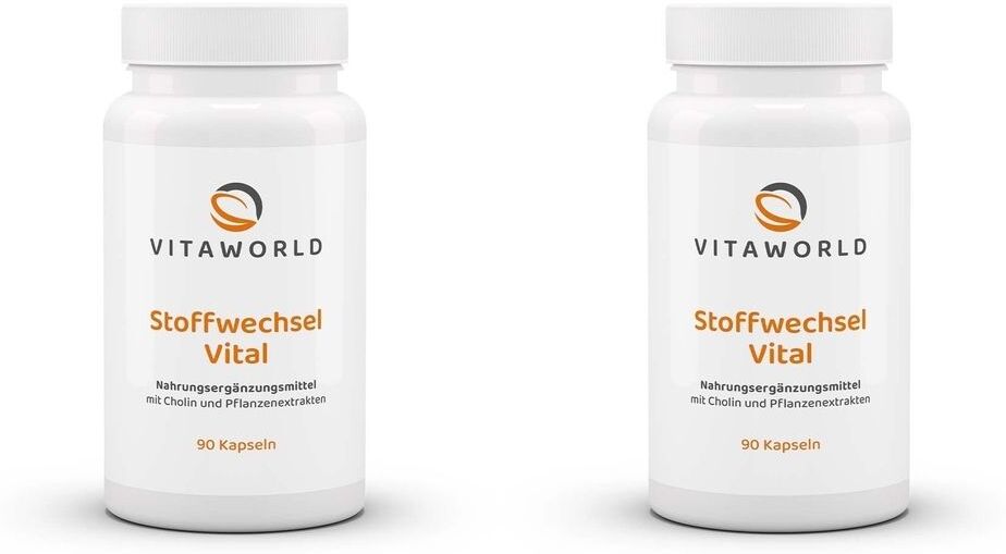vitaworld Stoffwechsel Vital Kapseln 2x 2x90 St